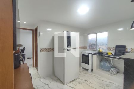 Cozinha de apartamento à venda com 1 quarto, 38m² em Jacarepaguá, Rio de Janeiro