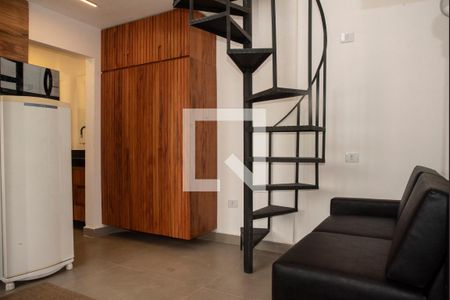 Sala de apartamento para alugar com 1 quarto, 20m² em Mirandópolis, São Paulo