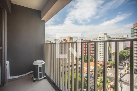 Varanda de kitnet/studio à venda com 1 quarto, 21m² em Vila Clementino, São Paulo