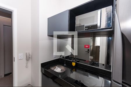 Cozinha de kitnet/studio à venda com 1 quarto, 39m² em Perdizes, São Paulo