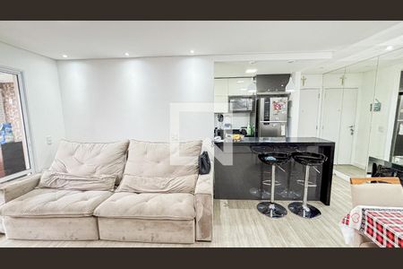 Sala - Sala de Jantar de apartamento à venda com 3 quartos, 85m² em Vila Curuçá, Santo André