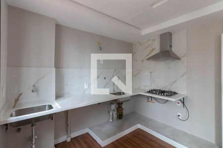 Cozinha e Área de Serviço de kitnet/studio para alugar com 1 quarto, 50m² em Funcionários, Belo Horizonte