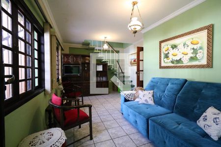 Sala de casa à venda com 3 quartos, 190m² em Vila Guiomar, Santo André