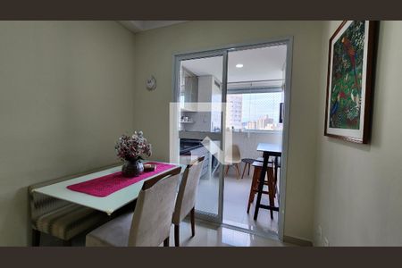 Detalhe Sala de apartamento para alugar com 3 quartos, 83m² em Boqueirão, Santos