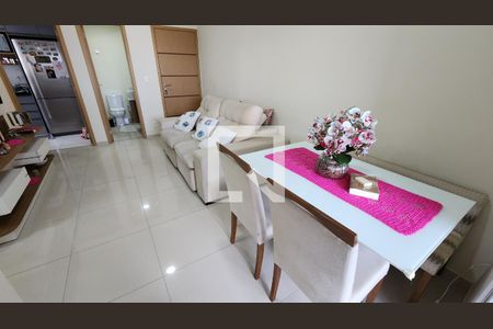 Sala de apartamento para alugar com 3 quartos, 83m² em Boqueirão, Santos