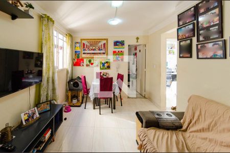 Sala de apartamento à venda com 2 quartos, 46m² em Jardim Montanhês, Belo Horizonte