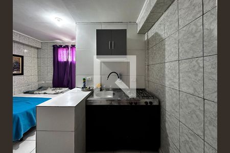 Cozinha de kitnet/studio para alugar com 0 quarto, 22m² em Santo Amaro, São Paulo