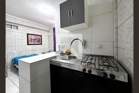 Cozinha de kitnet/studio para alugar com 0 quarto, 22m² em Santo Amaro, São Paulo