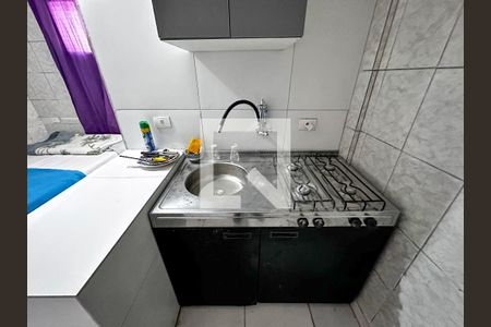 Cozinha de kitnet/studio para alugar com 0 quarto, 22m² em Santo Amaro, São Paulo