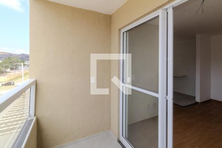 Varanda da Sala de apartamento para alugar com 2 quartos, 45m² em Inhoaíba, Rio de Janeiro