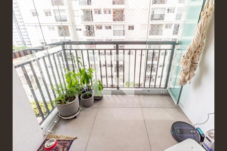 Varanda de apartamento à venda com 1 quarto, 40m² em Brás, São Paulo