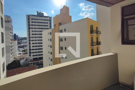 Varanda da Sala de apartamento para alugar com 1 quarto, 55m² em Cambuí, Campinas