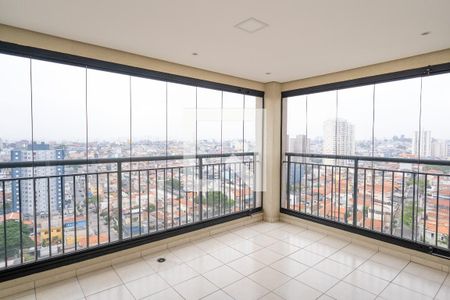 Varanda da sala  de apartamento à venda com 2 quartos, 65m² em Sacomã, São Paulo