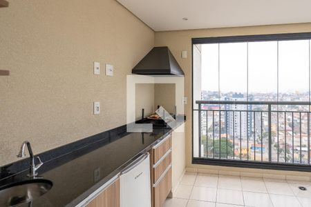 Varanda da sala  de apartamento à venda com 2 quartos, 65m² em Sacomã, São Paulo