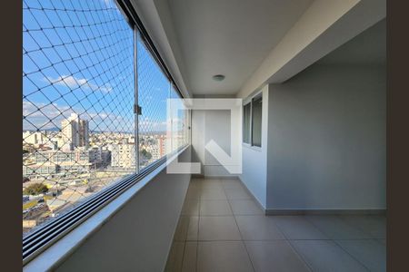 Varanda da Sala de apartamento à venda com 3 quartos, 74m² em Graça, Belo Horizonte