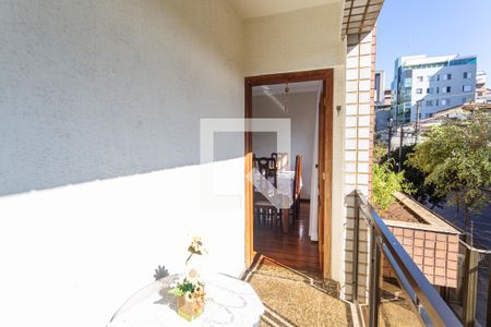 Varanda da Sala de apartamento para alugar com 3 quartos, 90m² em Sagrada Família, Belo Horizonte