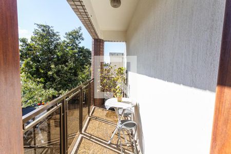 Varanda da Sala de apartamento para alugar com 3 quartos, 90m² em Sagrada Família, Belo Horizonte