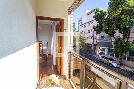 Varanda da Sala de apartamento para alugar com 3 quartos, 90m² em Sagrada Família, Belo Horizonte