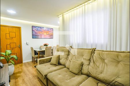 Sala de apartamento à venda com 2 quartos, 96m² em Parque Novo Oratório, Santo André