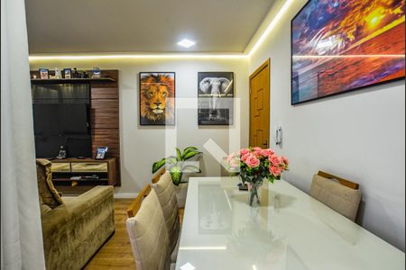 Sala de Jantar de apartamento à venda com 2 quartos, 96m² em Parque Novo Oratório, Santo André