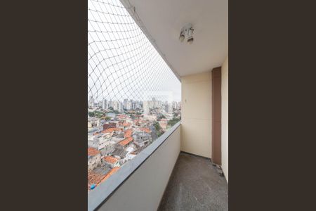 Sacada Sala de apartamento à venda com 3 quartos, 76m² em Vila Gumercindo, São Paulo