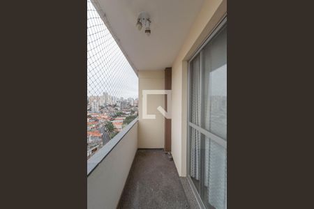 Sacada Sala de apartamento à venda com 3 quartos, 76m² em Vila Gumercindo, São Paulo