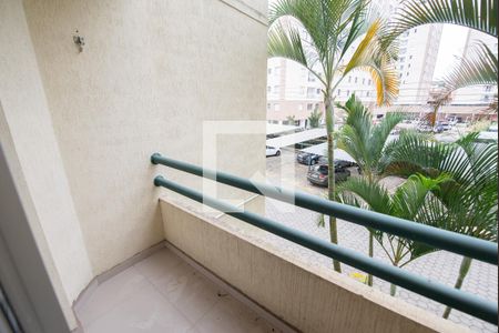 Varanda da Sala de apartamento para alugar com 3 quartos, 90m² em Parque Senhor do Bonfim, Taubaté