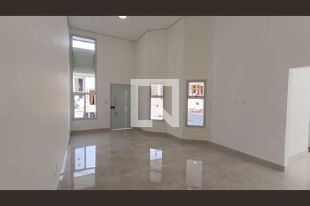 Sala de casa de condomínio para alugar com 3 quartos, 140m² em Wanel Ville, Sorocaba