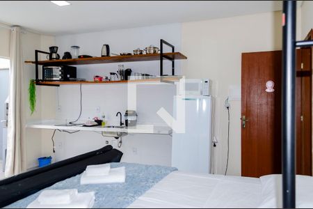 Sala / Quarto / Cozinha de kitnet/studio para alugar com 1 quarto, 37m² em Campeche Central, Florianópolis