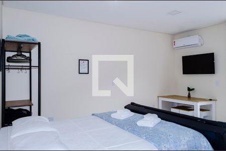 Sala / Quarto / Cozinha de kitnet/studio para alugar com 1 quarto, 37m² em Campeche Central, Florianópolis