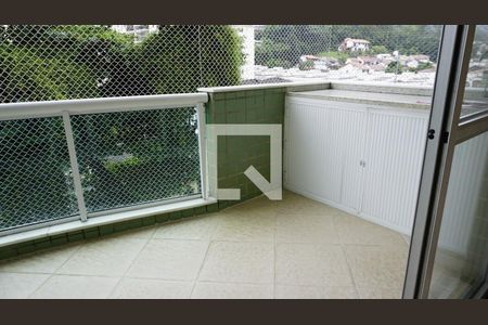 Varanda - Sala de apartamento para alugar com 3 quartos, 96m² em Anil, Rio de Janeiro