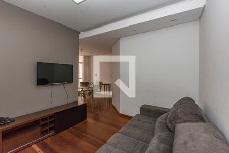 Sala  de apartamento para alugar com 3 quartos, 90m² em Buritis, Belo Horizonte