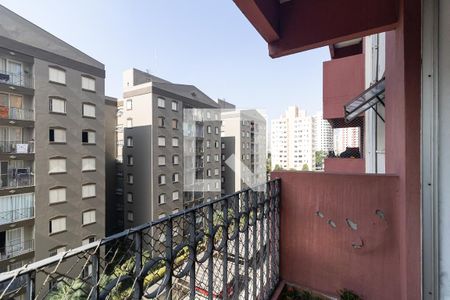 Varanda da Sala de apartamento à venda com 2 quartos, 54m² em Jardim São Savério, São Paulo