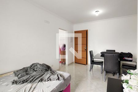 Sala de apartamento para alugar com 2 quartos, 80m² em Vila Assuncao, Praia Grande