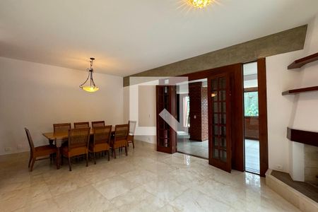 Sala de Jantar de casa de condomínio para alugar com 4 quartos, 450m² em Alphaville, Santana de Parnaíba