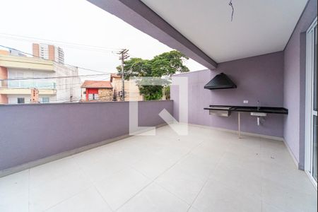 Varanda Gourmet de casa à venda com 3 quartos, 164m² em Vila Floresta, Santo André