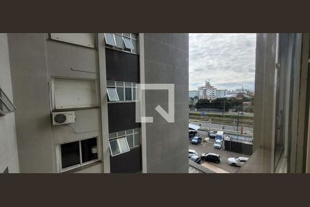 Vista da Sala de apartamento à venda com 1 quarto, 66m² em Menino Deus, Porto Alegre