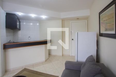 Sala de apartamento à venda com 1 quarto, 36m² em Santo Amaro, São Paulo