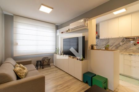 Sala de apartamento à venda com 2 quartos, 129m² em Vila Ipiranga, Porto Alegre