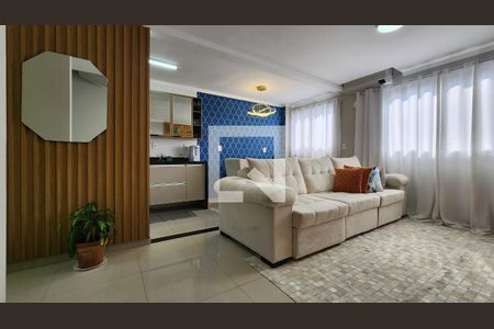 Sala de casa para alugar com 3 quartos, 135m² em Marapé, Santos