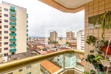 Sala de apartamento para alugar com 1 quarto, 46m² em Vila Tupi, Praia Grande