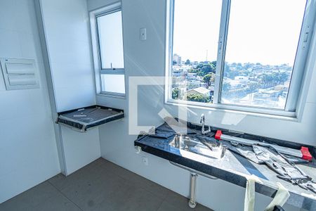 Cozinha de apartamento para alugar com 3 quartos, 64m² em Santa Monica, Belo Horizonte