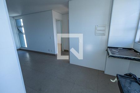 Cozinha de apartamento para alugar com 3 quartos, 64m² em Santa Monica, Belo Horizonte