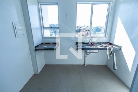 Cozinha de apartamento para alugar com 3 quartos, 64m² em Santa Monica, Belo Horizonte