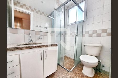 Banheiro Quarto 1 de apartamento à venda com 3 quartos, 105m² em Buritis, Belo Horizonte