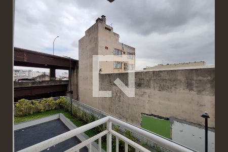 Vista da Sala de apartamento para alugar com 1 quarto, 38m² em São Cristóvão, Rio de Janeiro