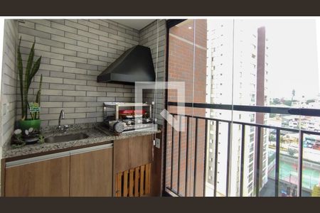 Varanda Gourmet de apartamento à venda com 3 quartos, 71m² em Boa Vista, São Caetano do Sul