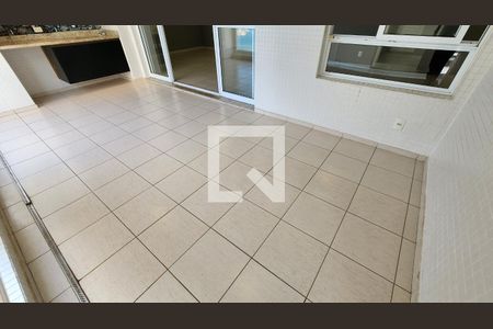 Varanda da Sala de apartamento para alugar com 3 quartos, 134m² em Ponta da Praia, Santos