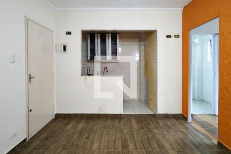 Sala de kitnet/studio para alugar com 1 quarto, 58m² em Solemar, Praia Grande