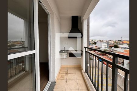 Varanda gourmet de apartamento para alugar com 2 quartos, 54m² em Vila Metalúrgica, Santo André